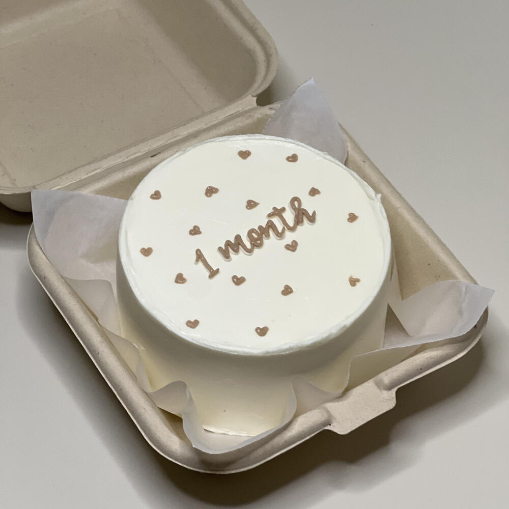 Бенто-торт малышу на месяц 1 month