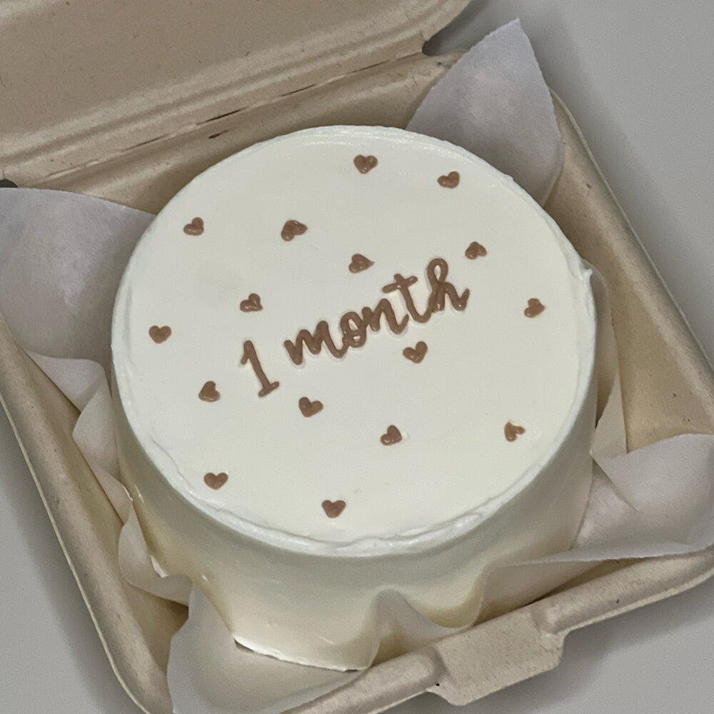 Бенто-торт малышу на месяц 1 month