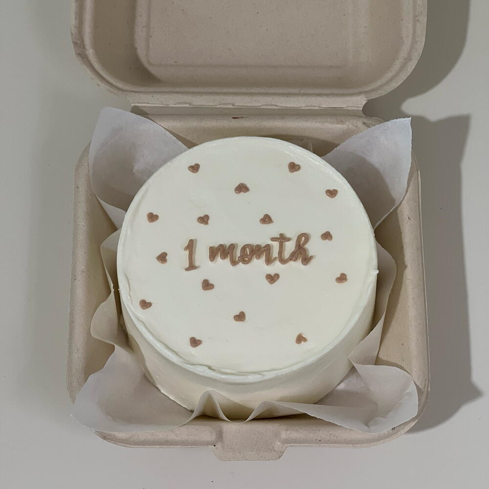 Бенто-торт малышу на месяц 1 month