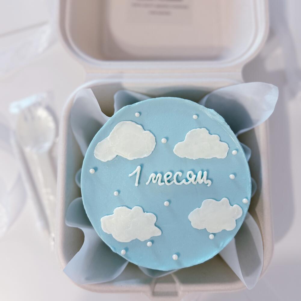 Бенто торт малышу по месяцам