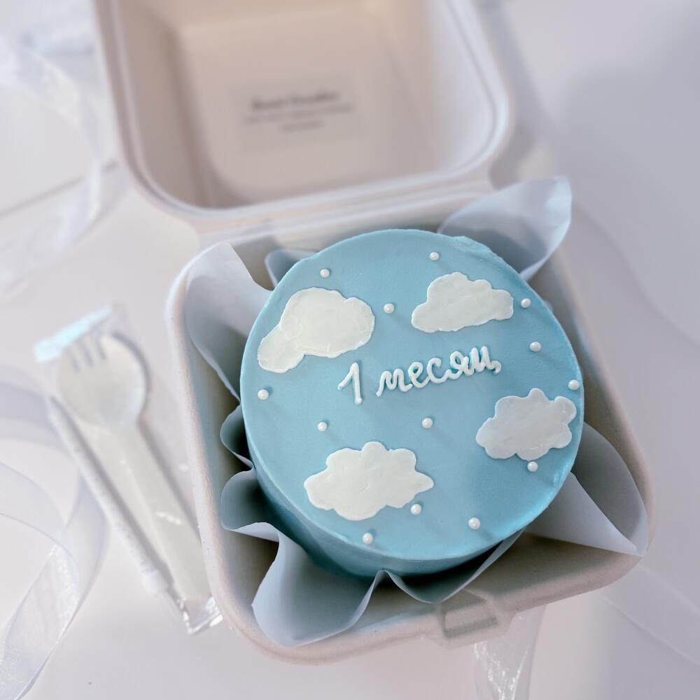 Бенто торт малышу по месяцам