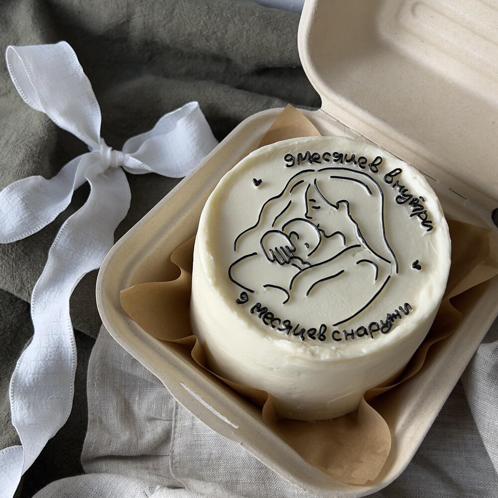 Бенто-торт «мама и малыш»