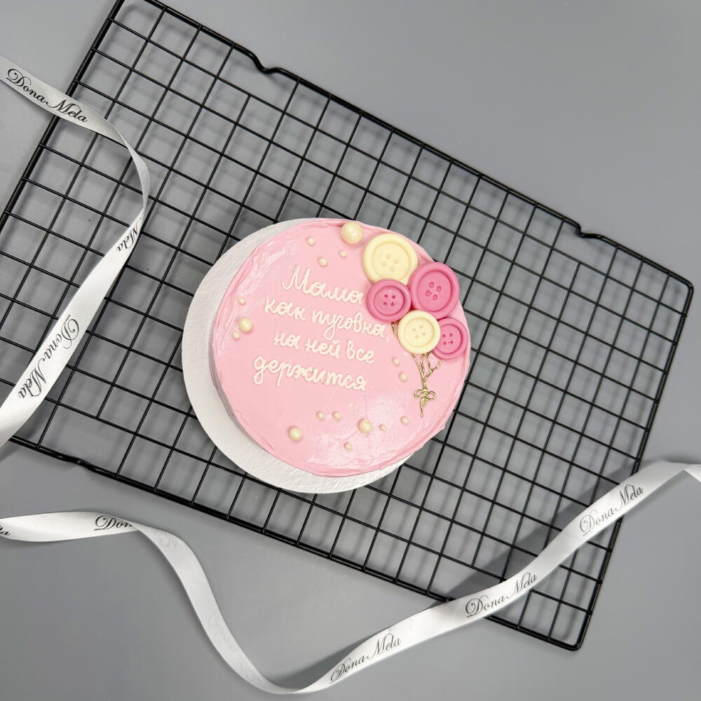 Бенто торт мама пуговка