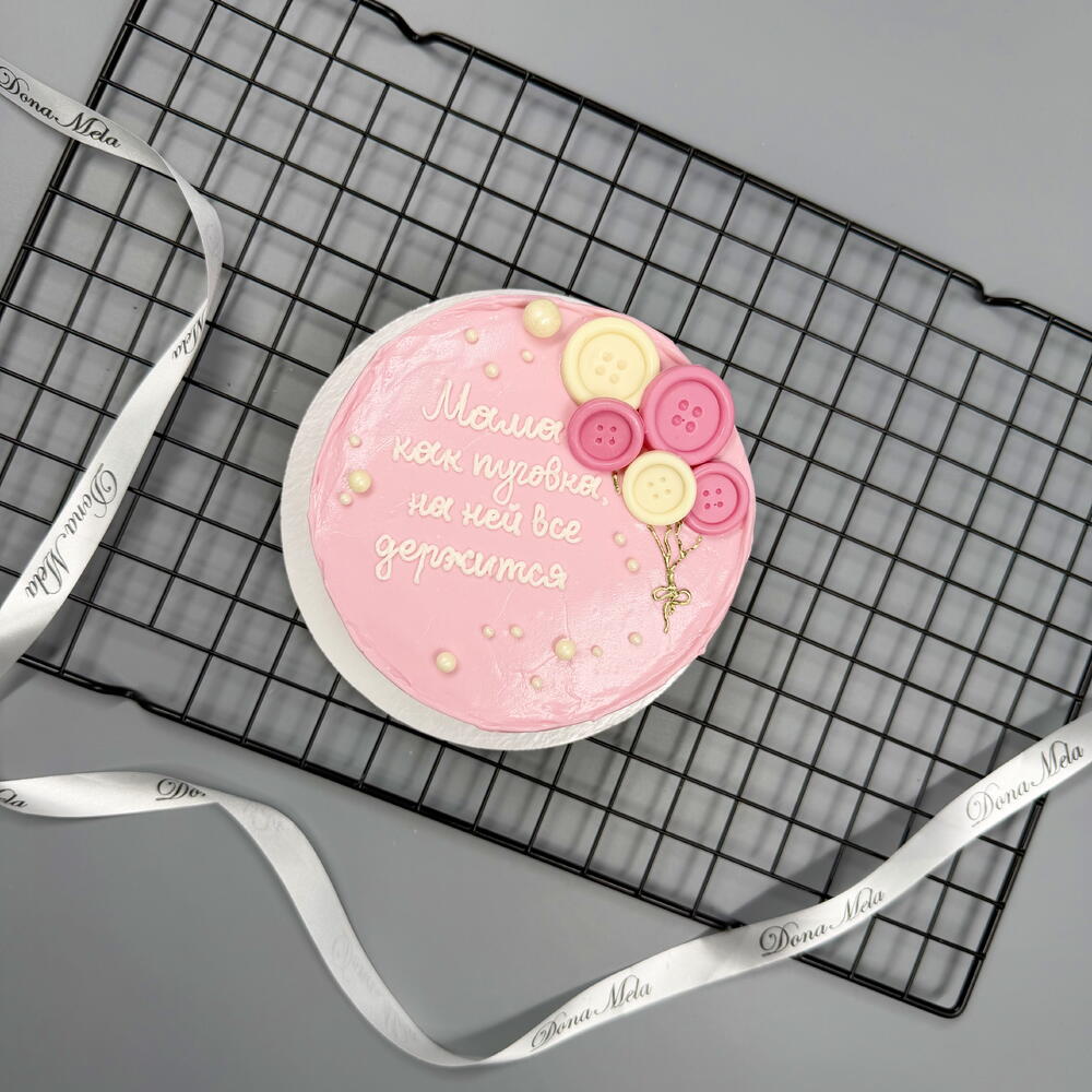 Бенто торт мама пуговка