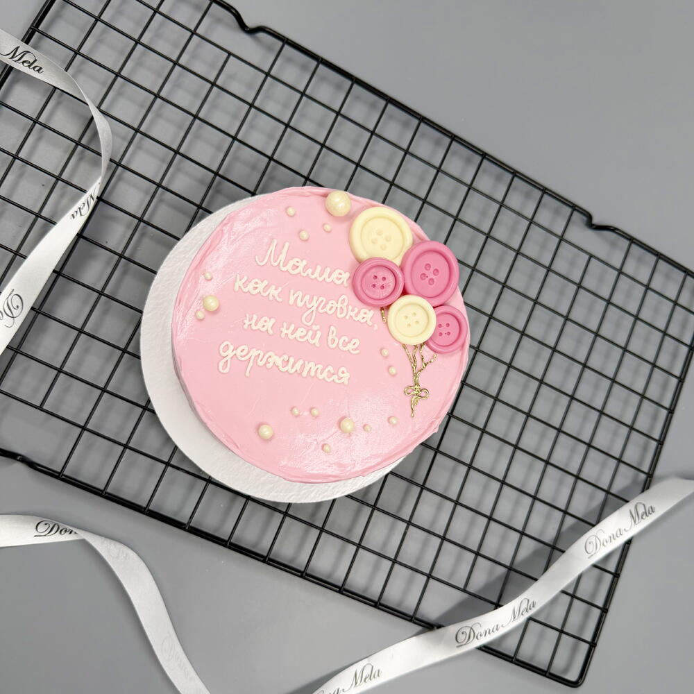 Бенто торт мама пуговка