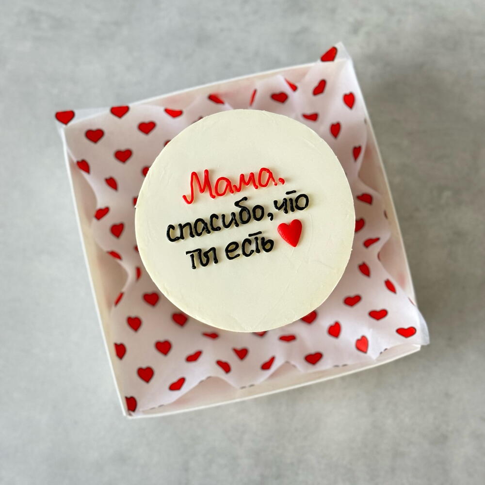 Бенто-торт Маме