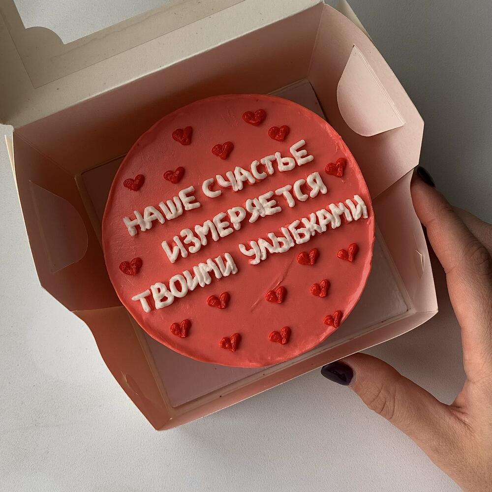 Бенто торт маме бабушке жене на 8 марта