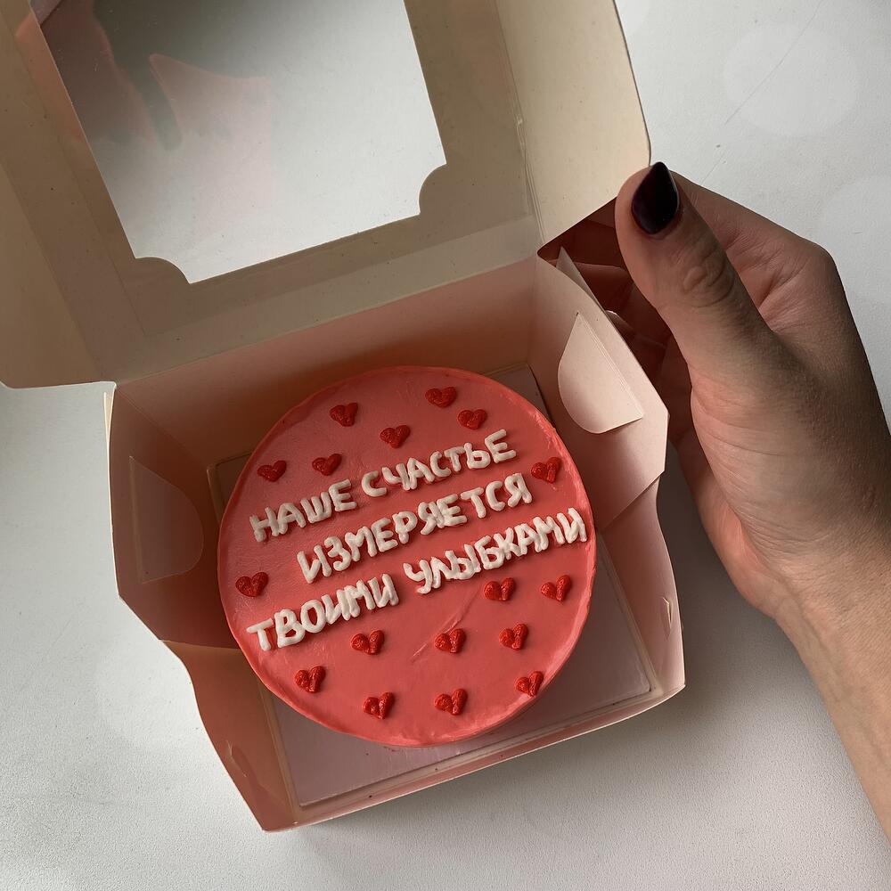 Бенто торт маме бабушке жене на 8 марта