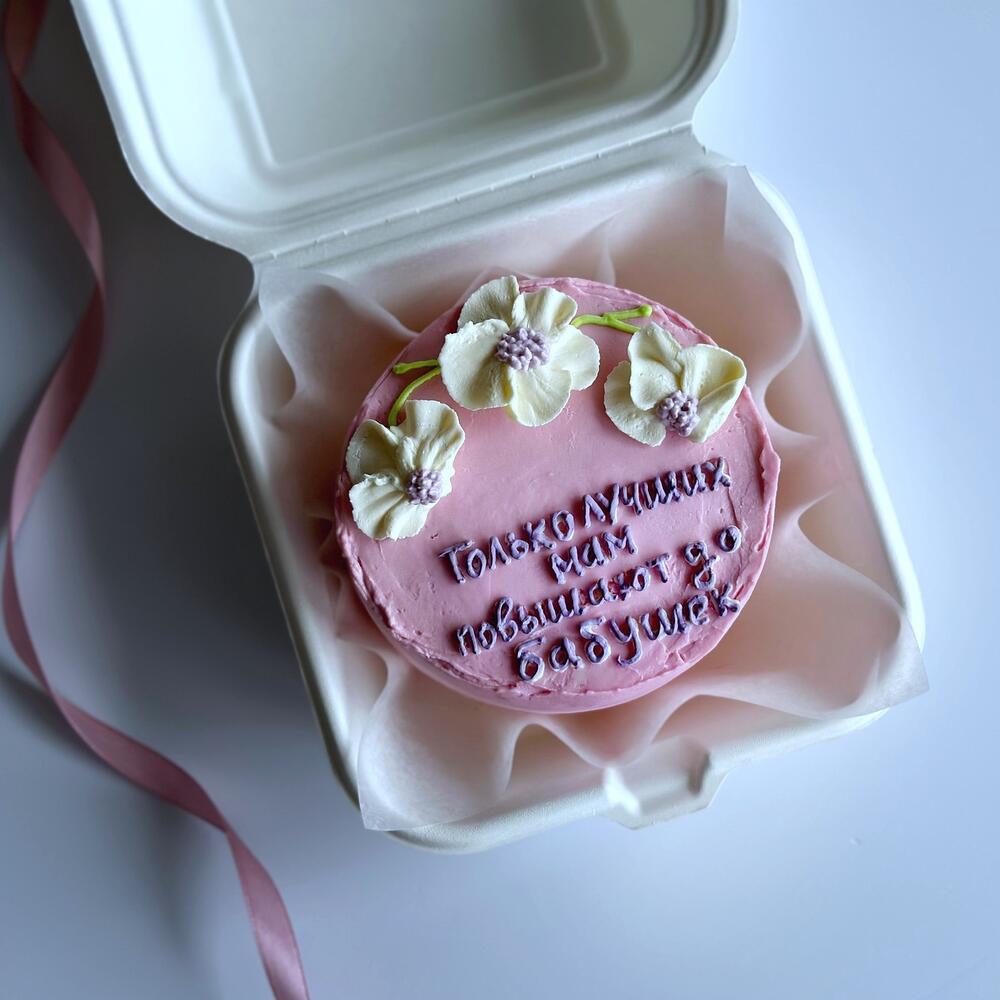 Бенто торт маме, бабушке, женщине