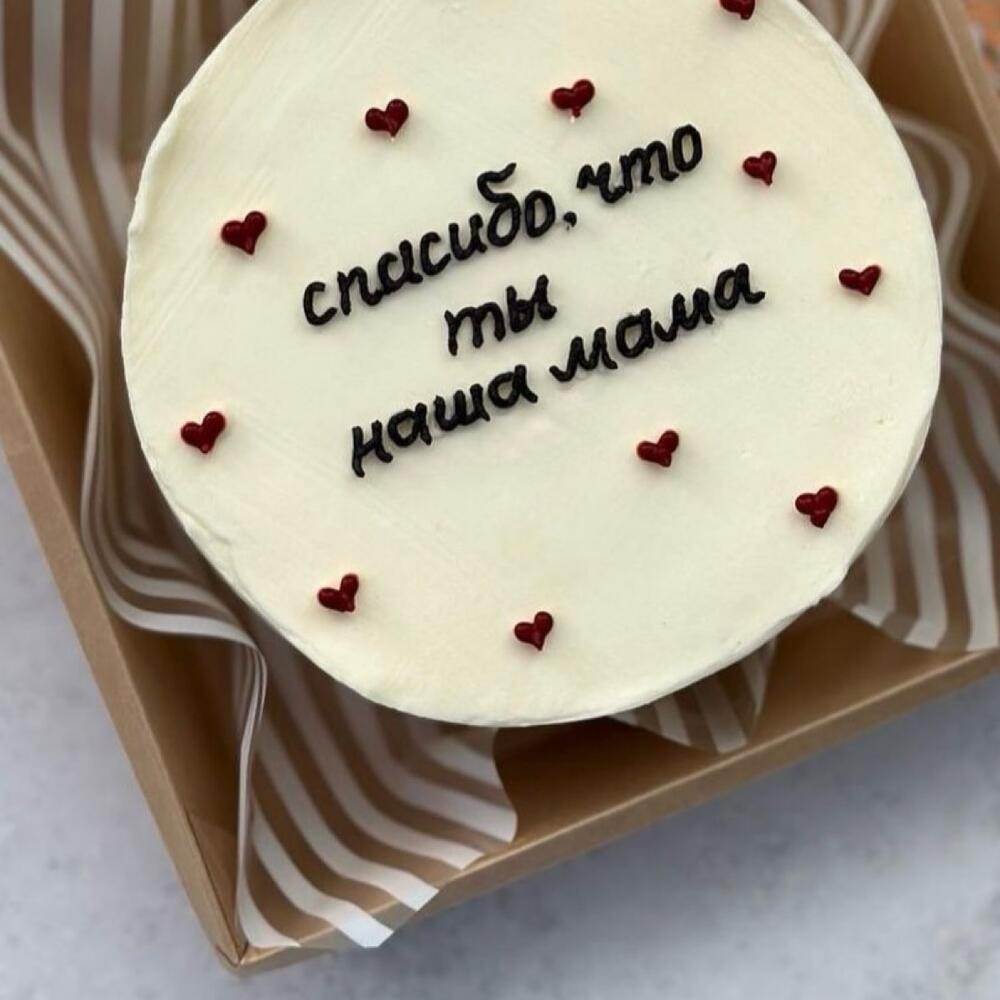 Бенто торт маме, для мамы на день рождения