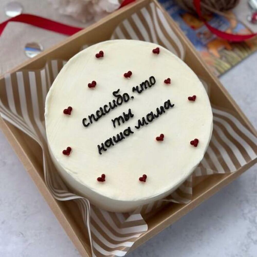 Бенто торт маме, для мамы на день рождения