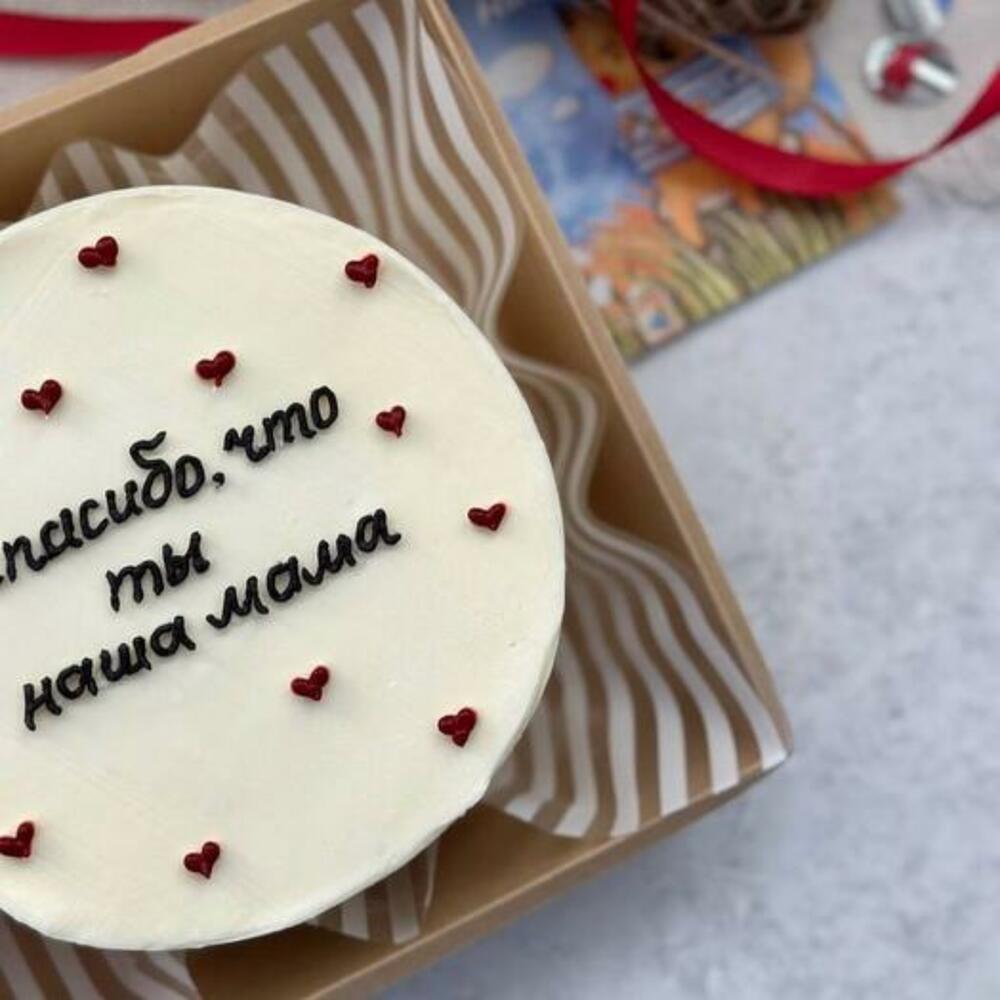 Бенто торт маме, для мамы на день рождения