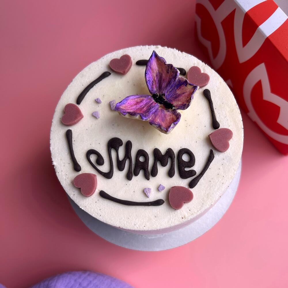 Бенто-торт маме из МОРОЖЕНОГО