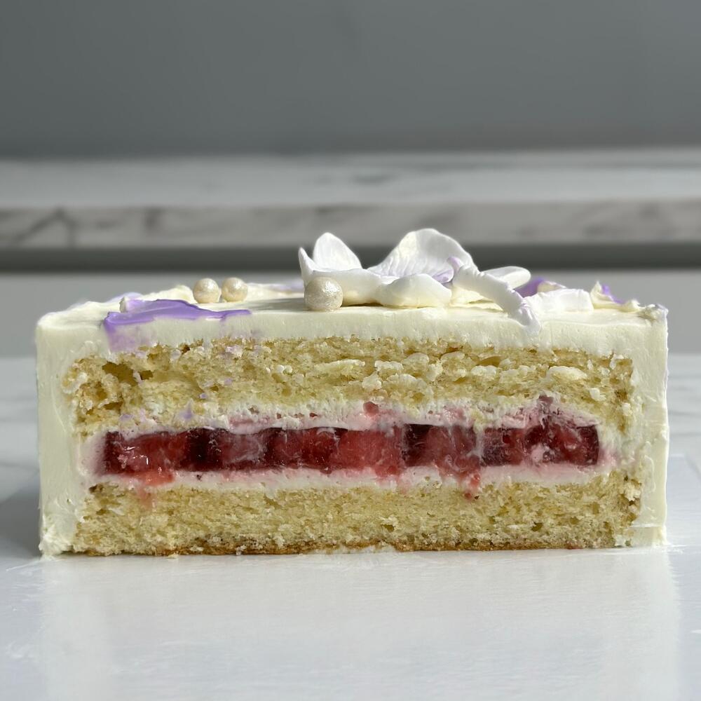 Бенто-торт Маме к 8 марта сердца