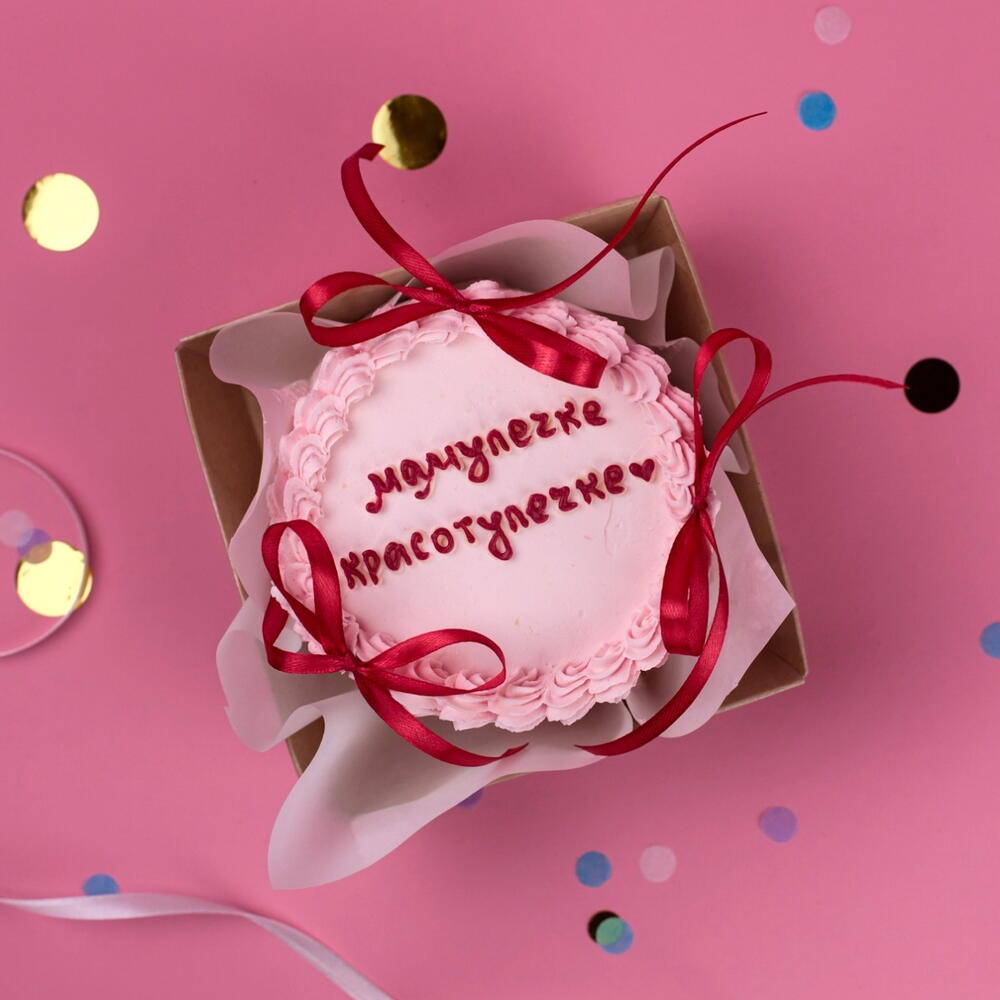 Бенто-торт Маме красотулечке