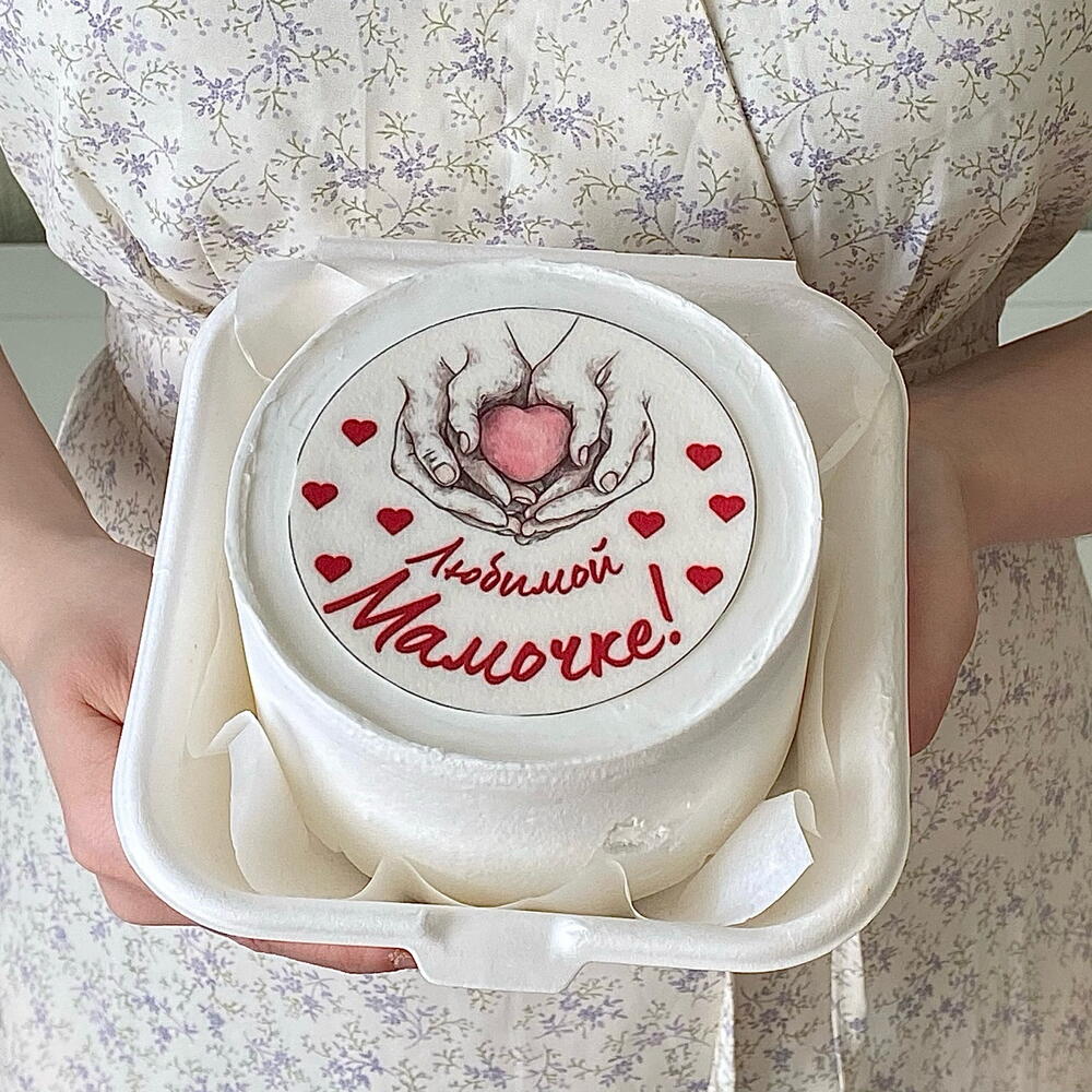 Бенто торт Маме, Любимой мамочке