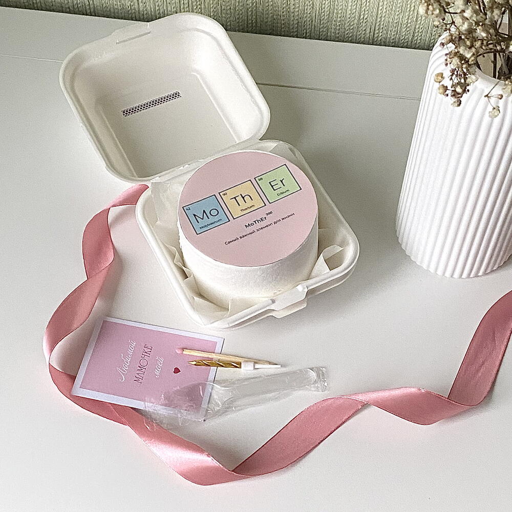 Бенто торт маме «MoThEr - самый важный элемент для жизни»