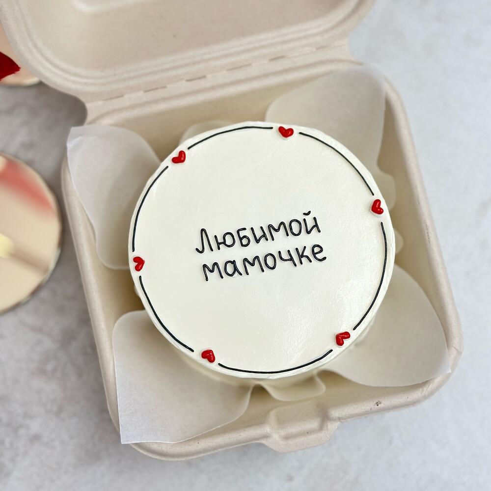 Бенто торт маме на День матери мамуле