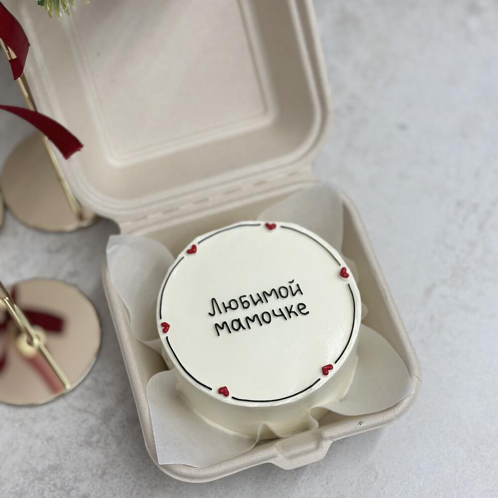 Бенто торт маме на День матери мамуле