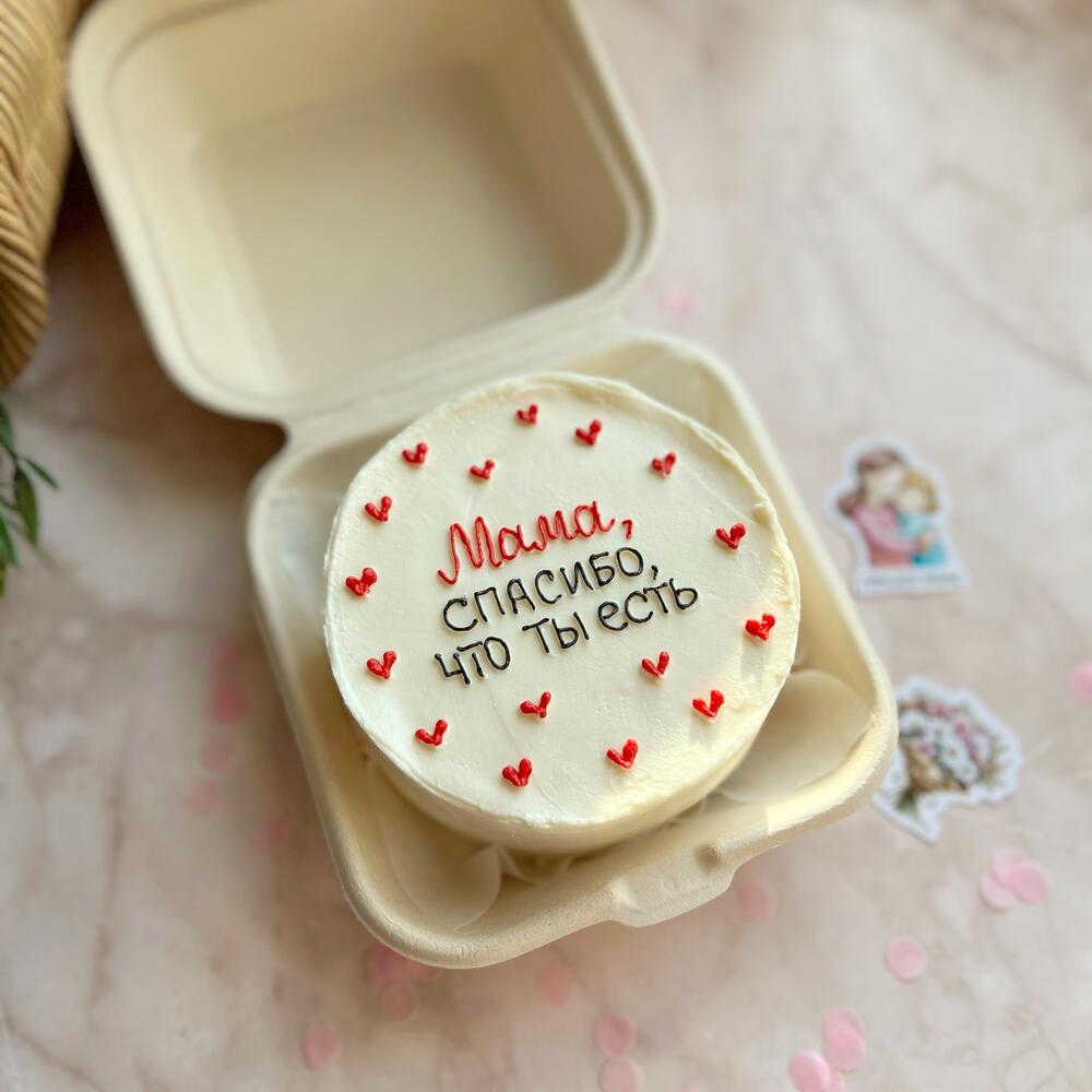 Бенто торт маме на День матери в подарок