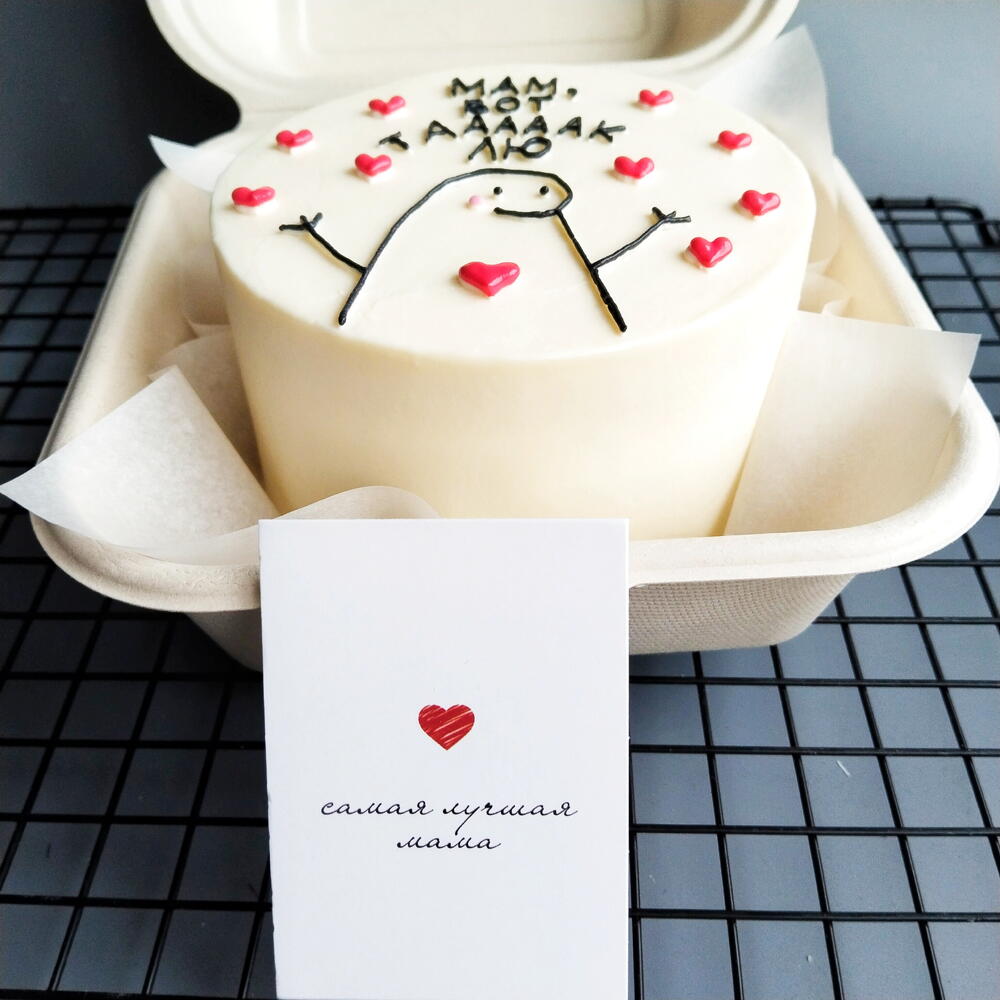 Бенто-торт Маме на день рождения. Вот так лю