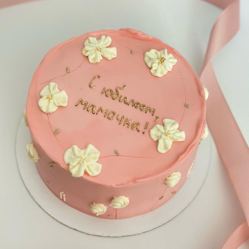 Бенто торт маме на юбилей