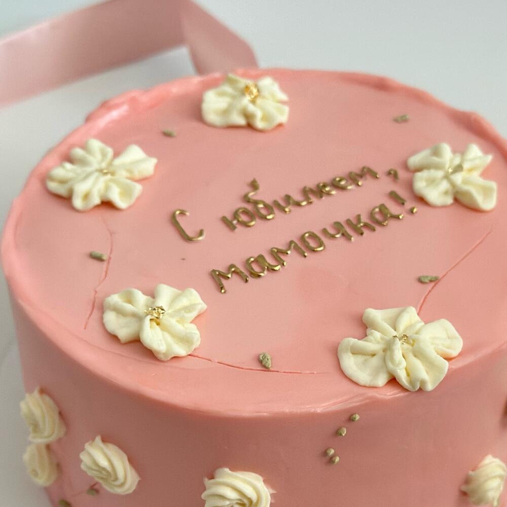 Бенто торт маме на юбилей