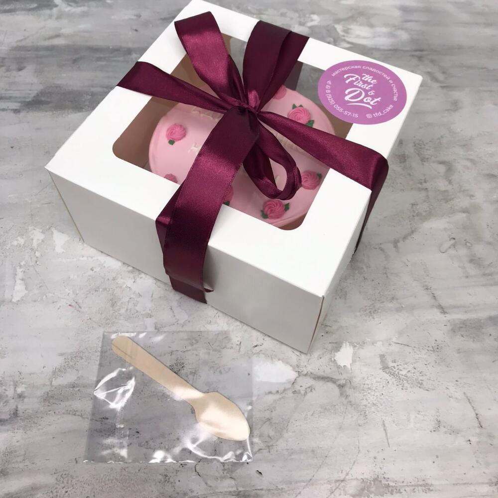 Бенто торт маме с розочками