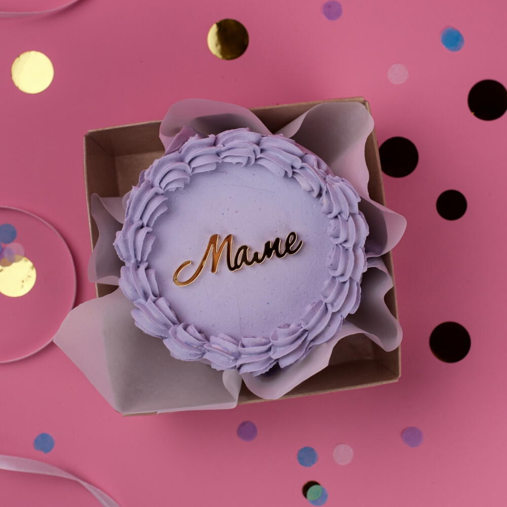 Бенто-торт Маме с рюшами 350 г
