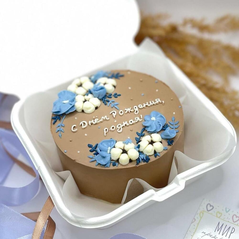 Бенто-торт маме с Вашей надписью XL 700гр