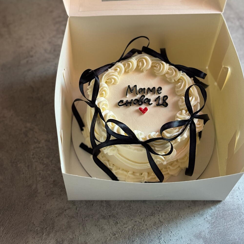 Бенто торт маме снова 18