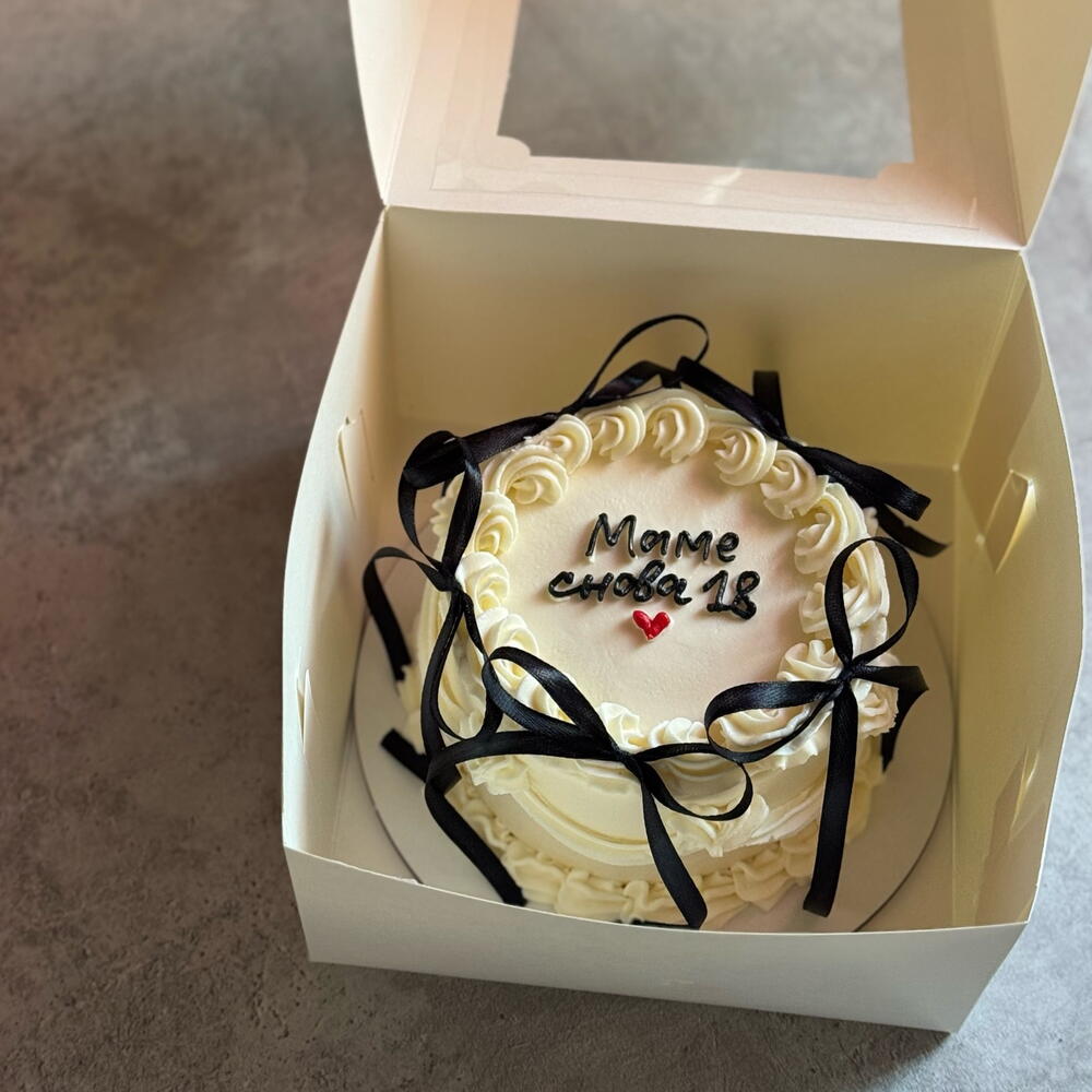 Бенто торт маме снова 18