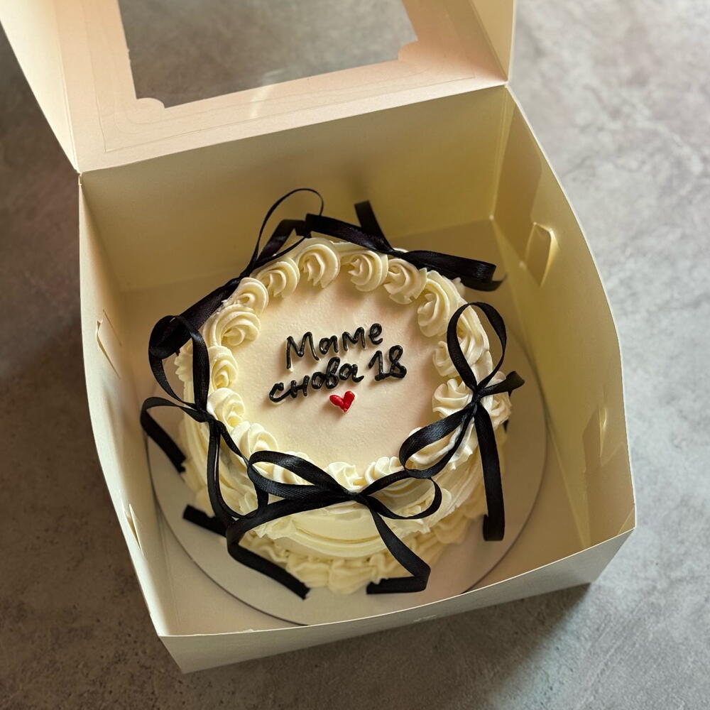 Бенто торт маме снова 18