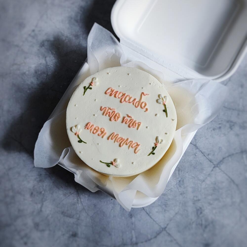 Бенто-торт маме "Спасибо"