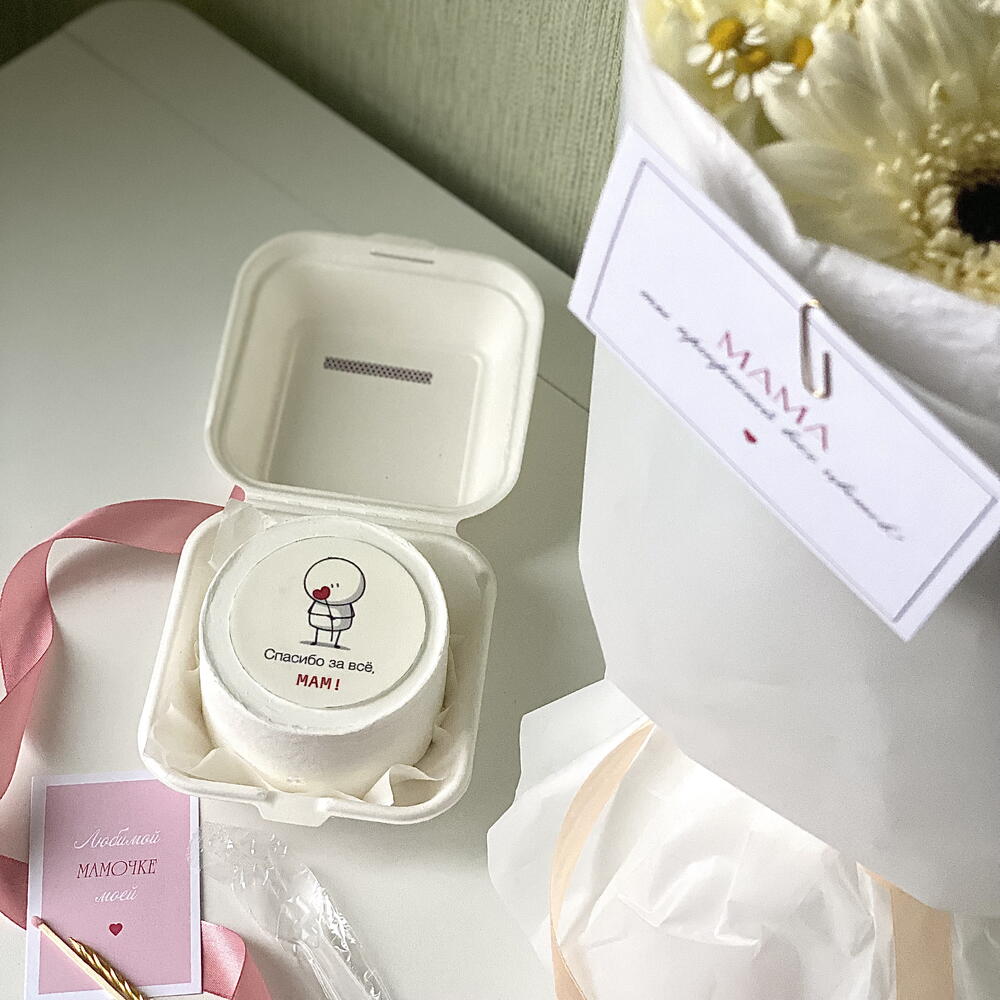 Бенто торт маме «Спасибо за всё, МАМ!»