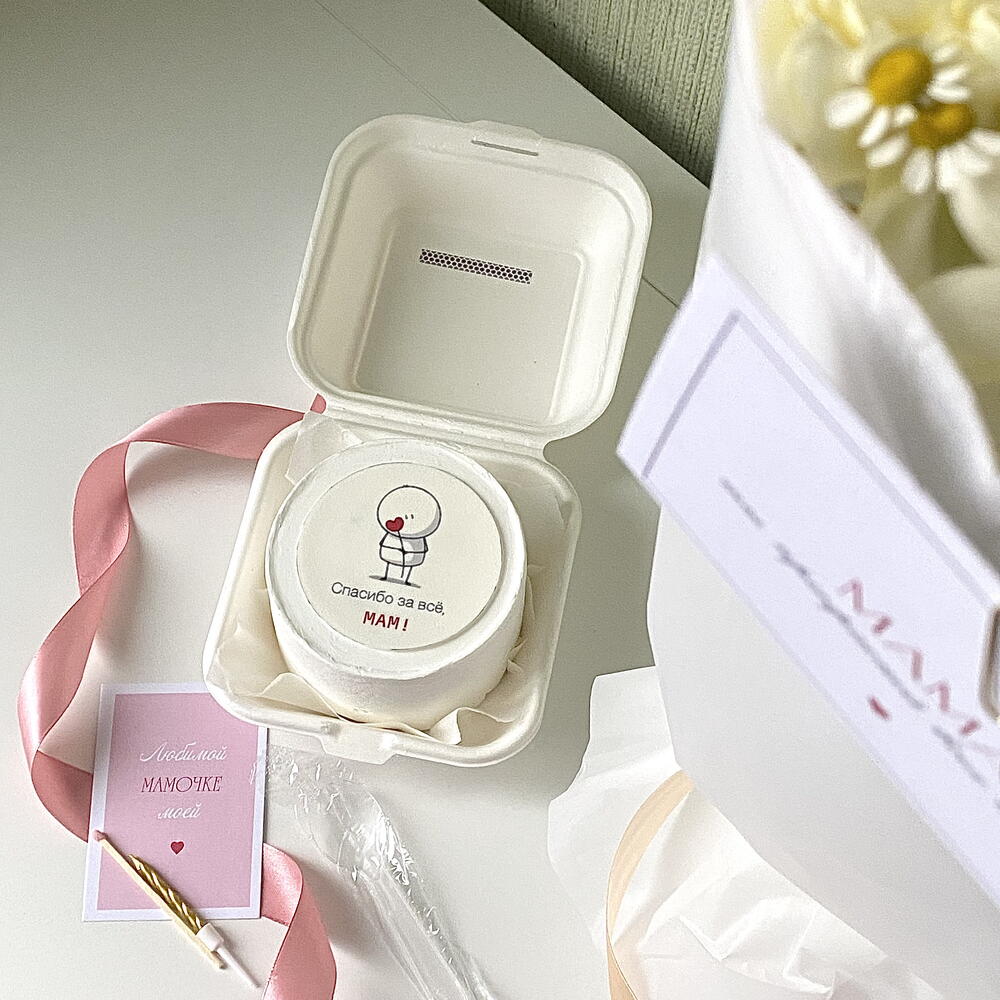 Бенто торт маме «Спасибо за всё, МАМ!»