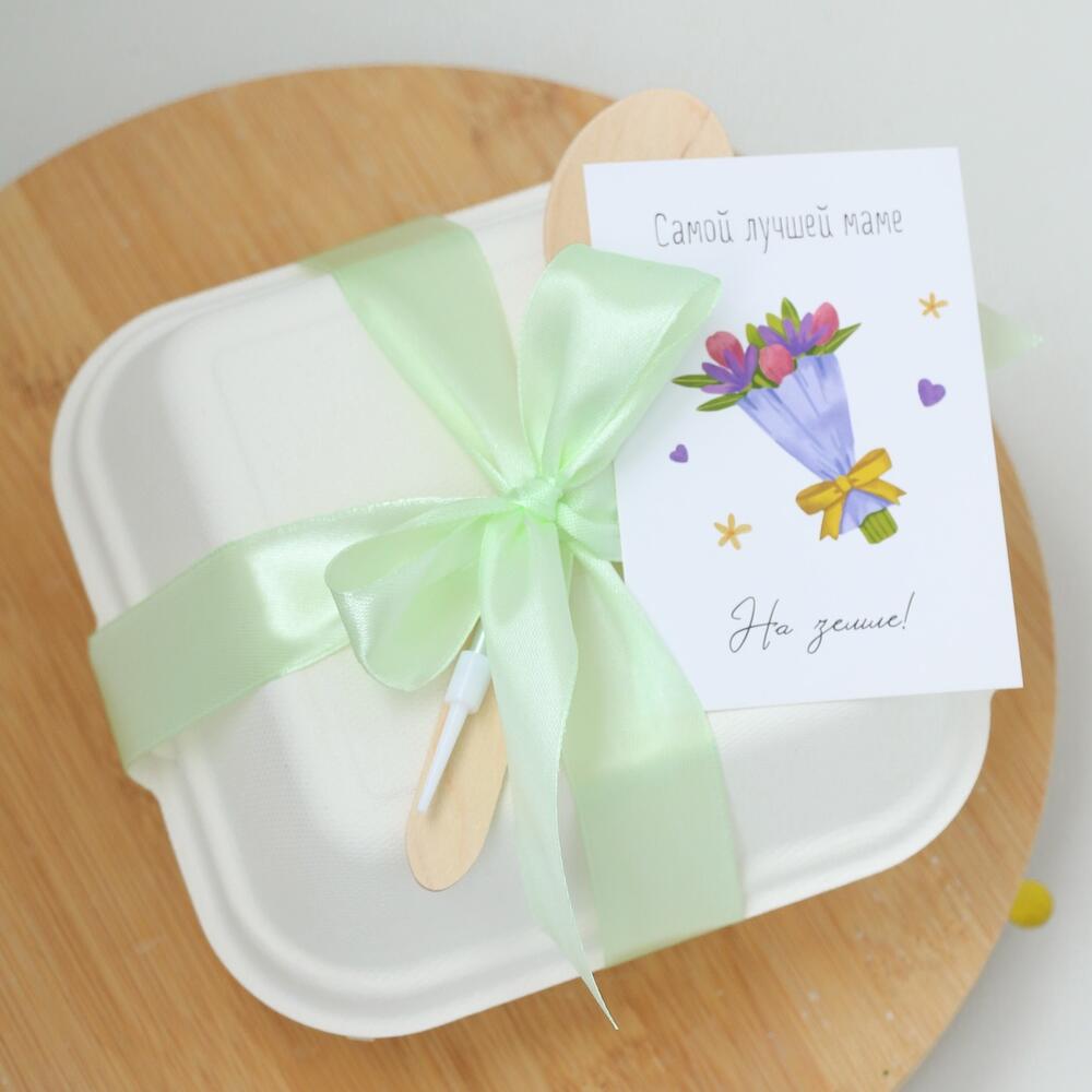 Бенто-торт маме цветы