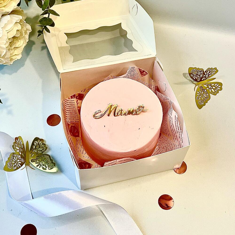 Бенто торт маме в подарок день мамы