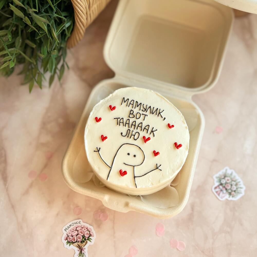 Бенто торт маме в подарок на День матери