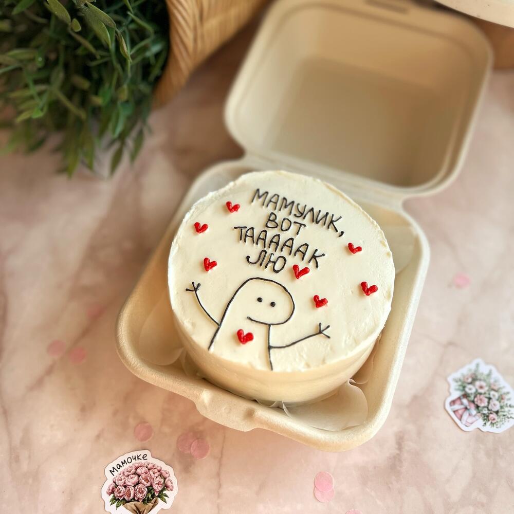 Бенто торт маме в подарок на День матери