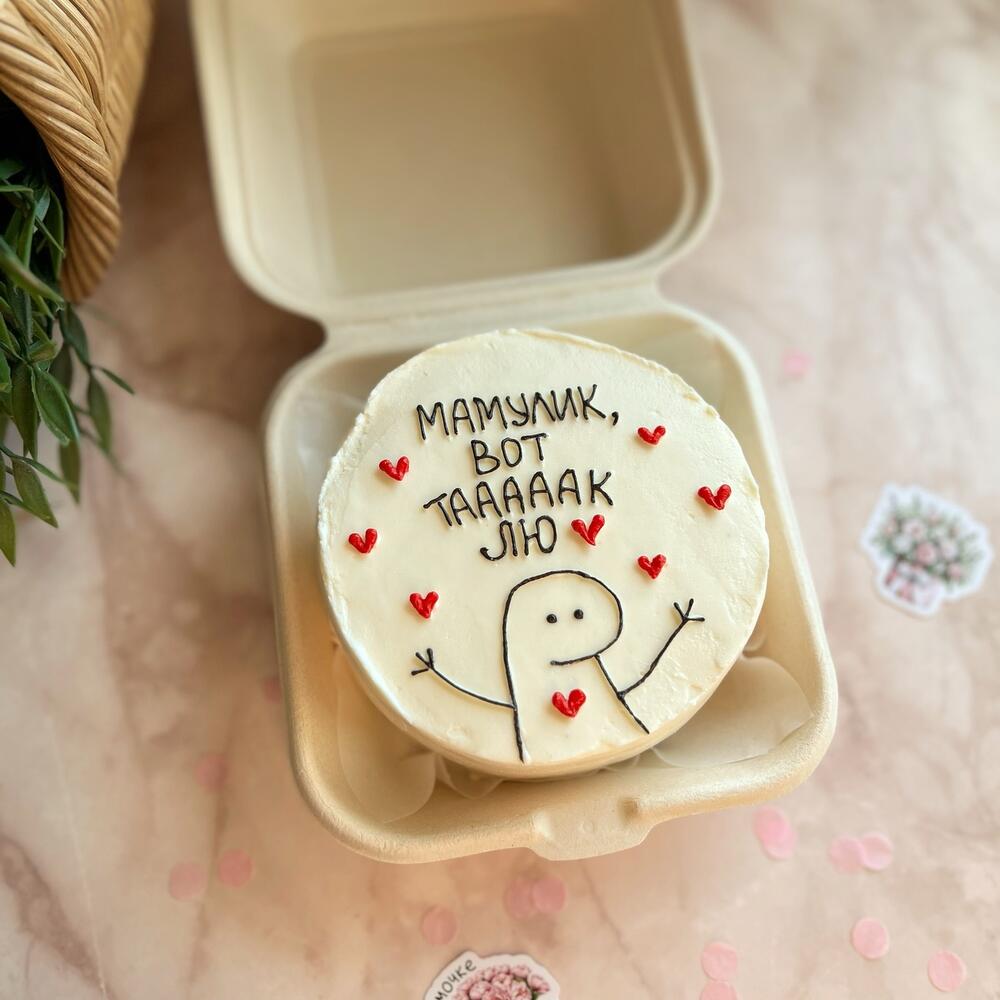 Бенто торт маме в подарок на День матери