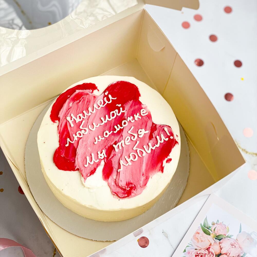 Бенто торт маме в подарок на день рождения