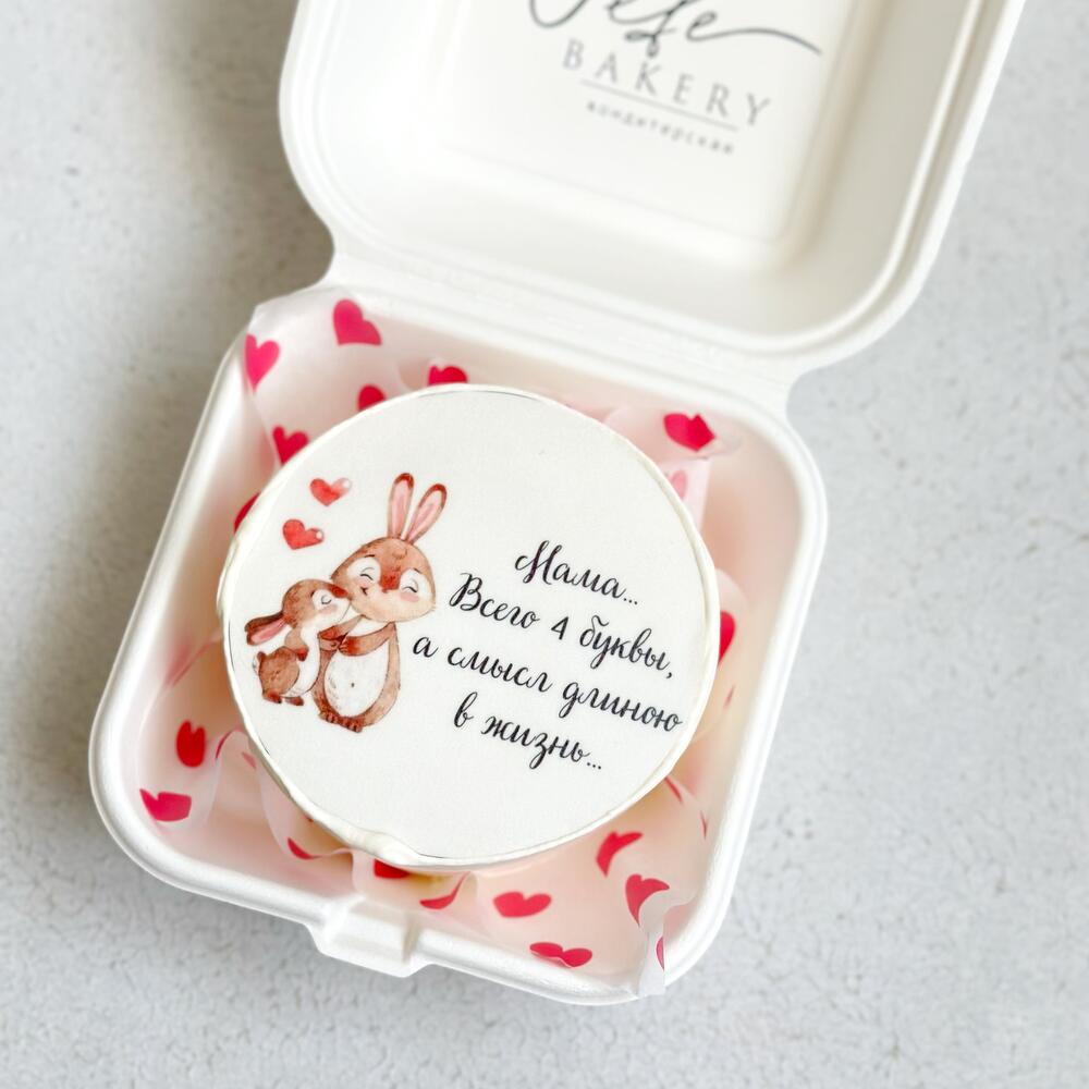 Бенто торт маме.4