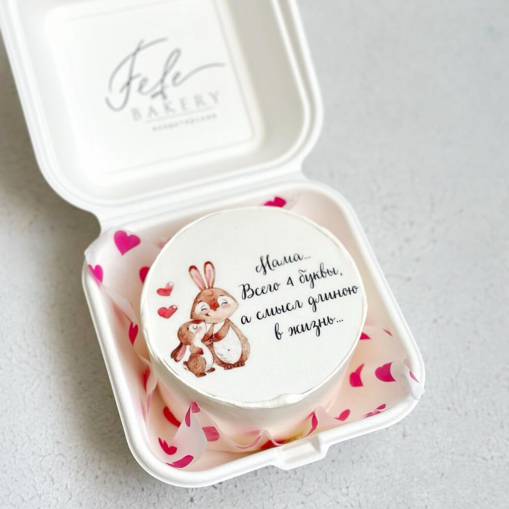 Бенто торт маме.4