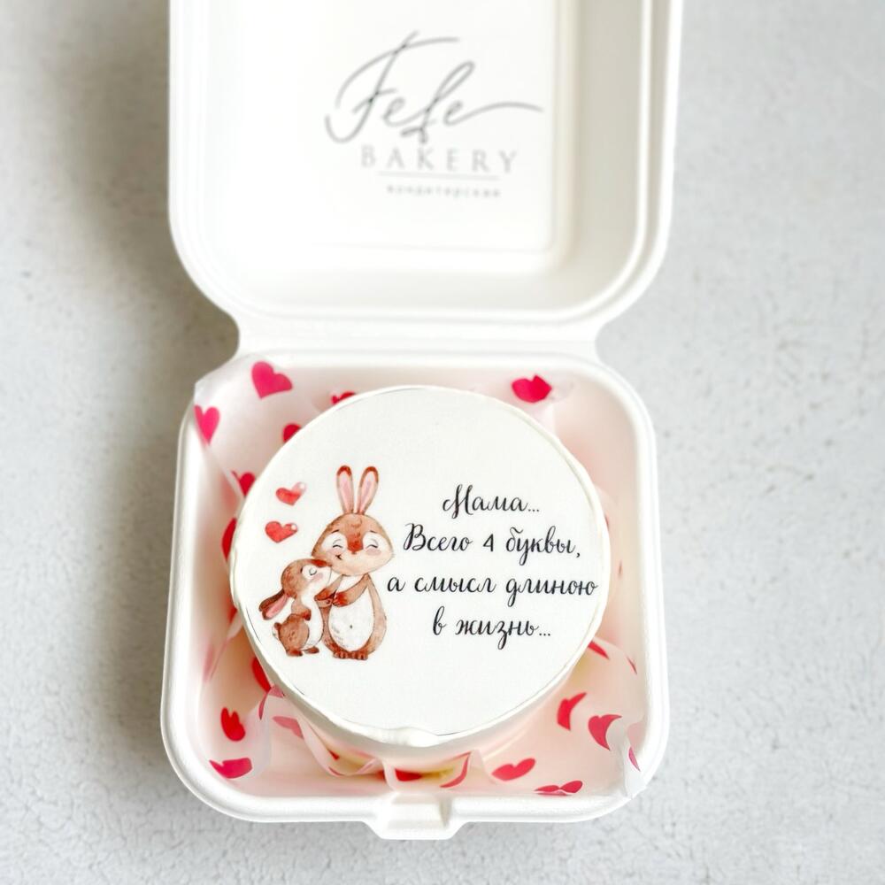 Бенто торт маме.4