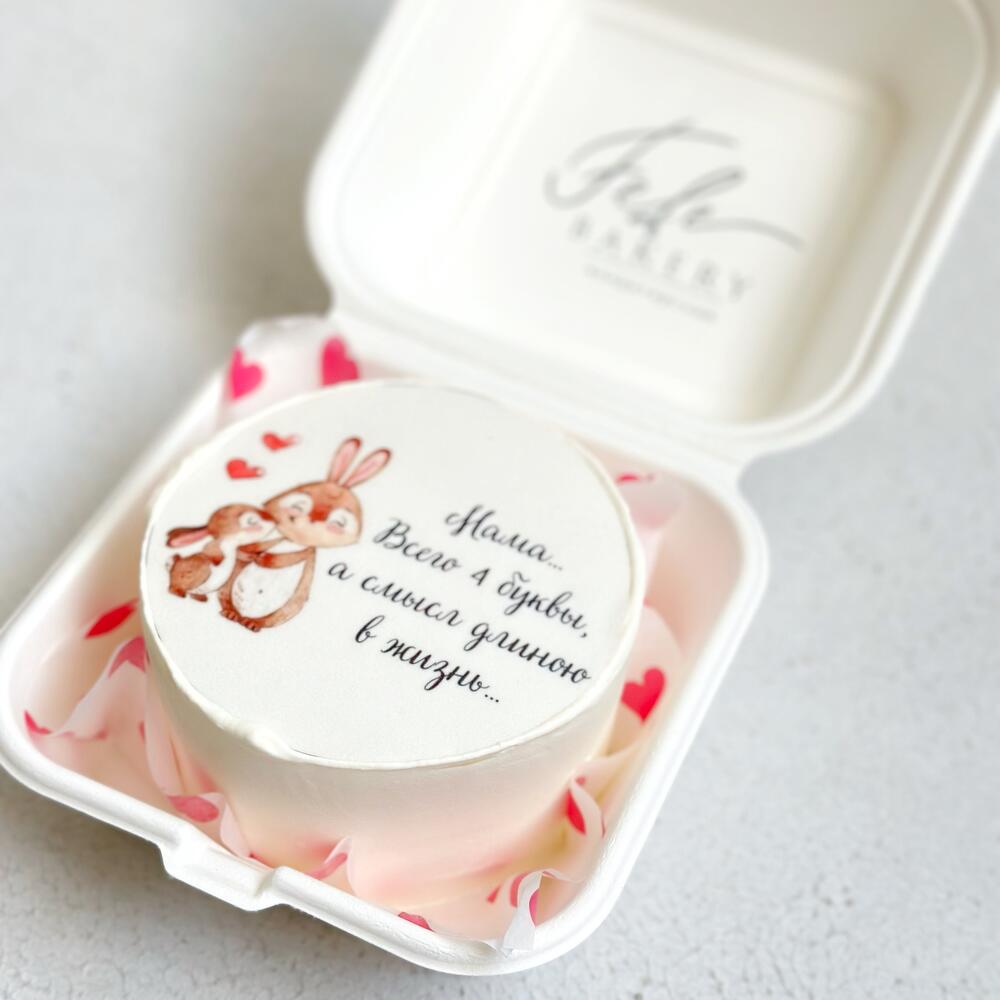 Бенто торт маме.4