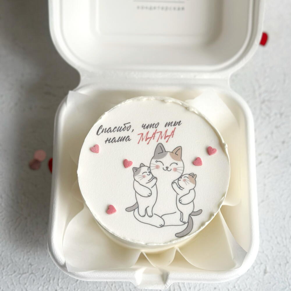 Бенто торт маме.7