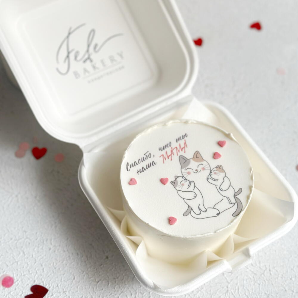 Бенто торт маме.7