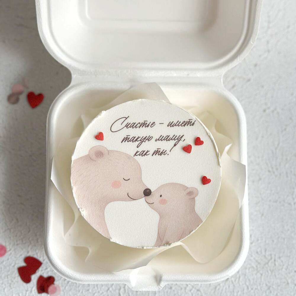 Бенто торт маме.8