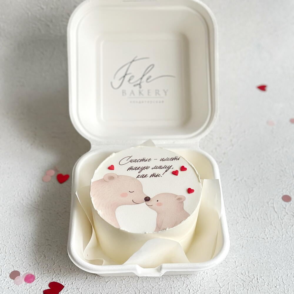 Бенто торт маме.8